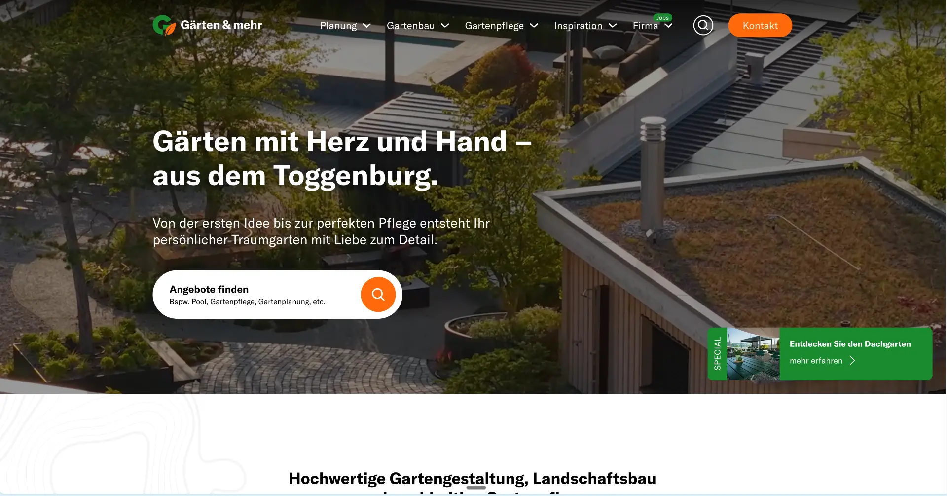Gärten und mehr