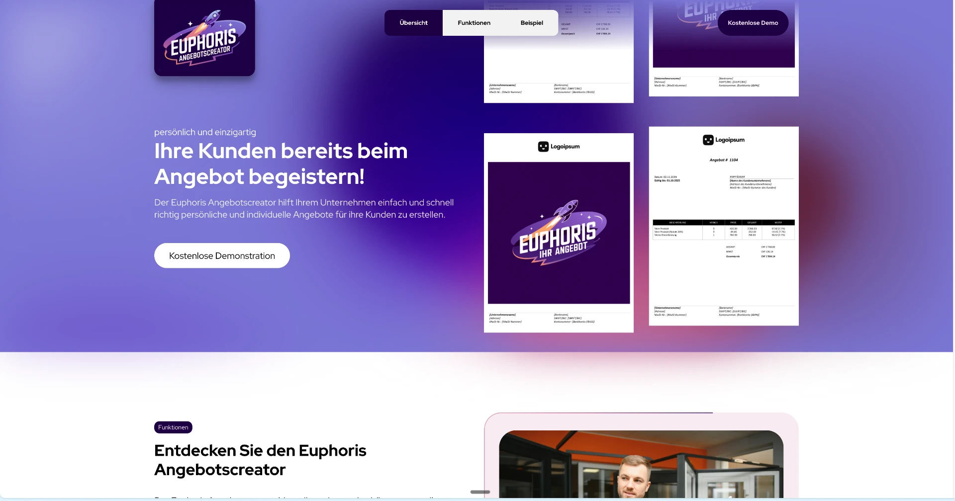 Euphoris Digital Angebotscreator