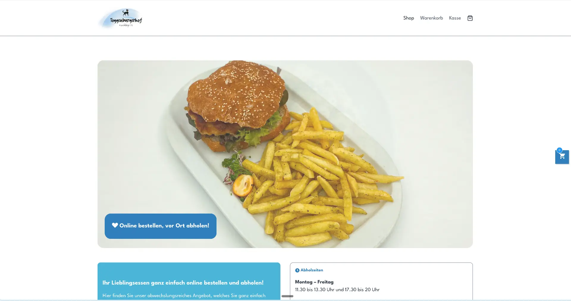 Toggenburgerhof Take Away