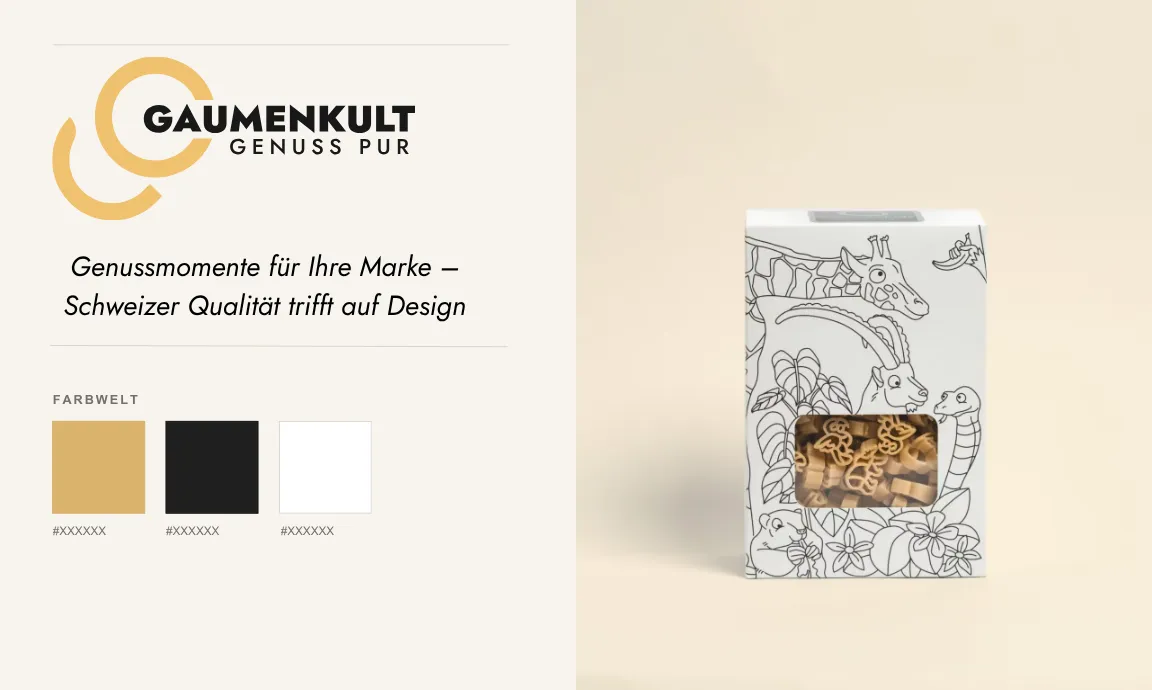 Grafikdesign-Referenz Gaumenkult by Wilhelm
