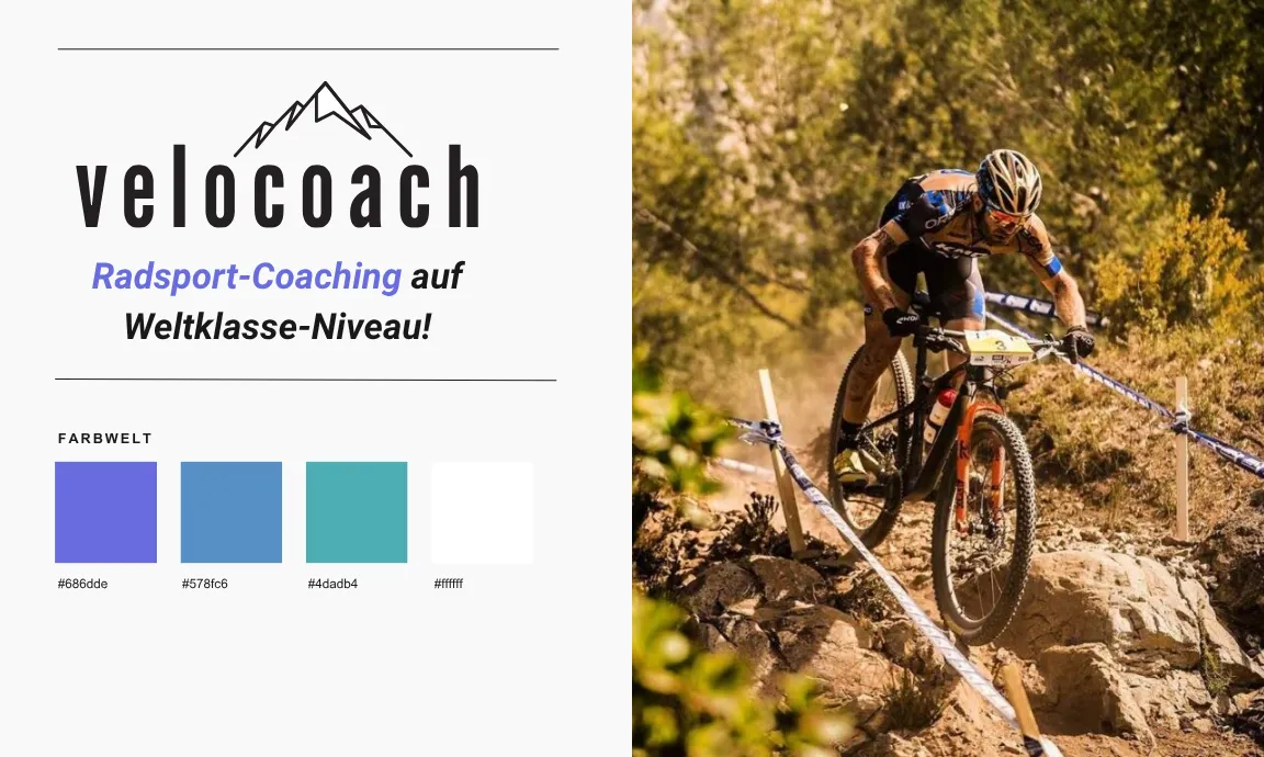 Grafikdesign-Referenz Velocoach
